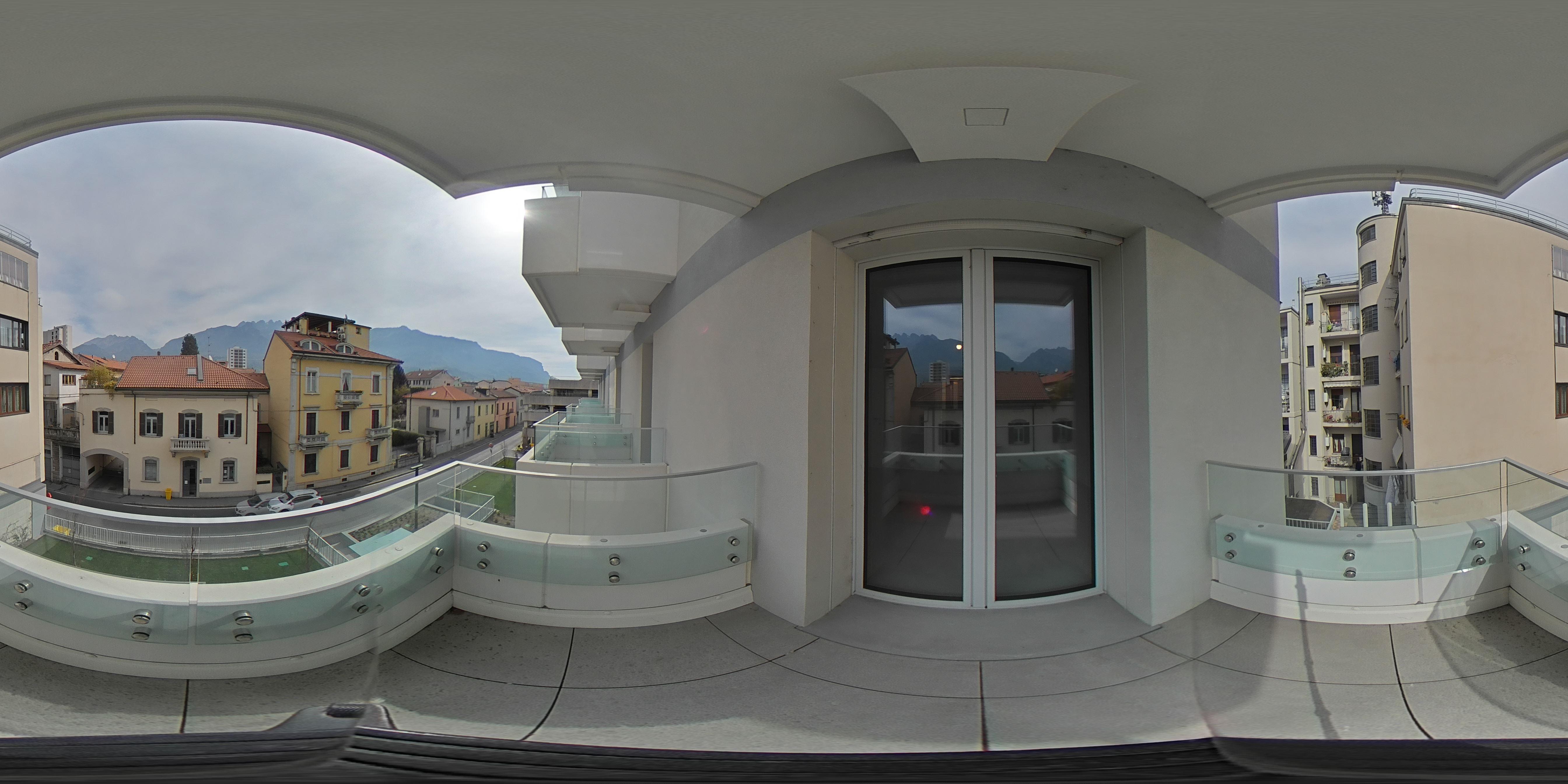 Balcone con accesso dalla camera matrimoniale